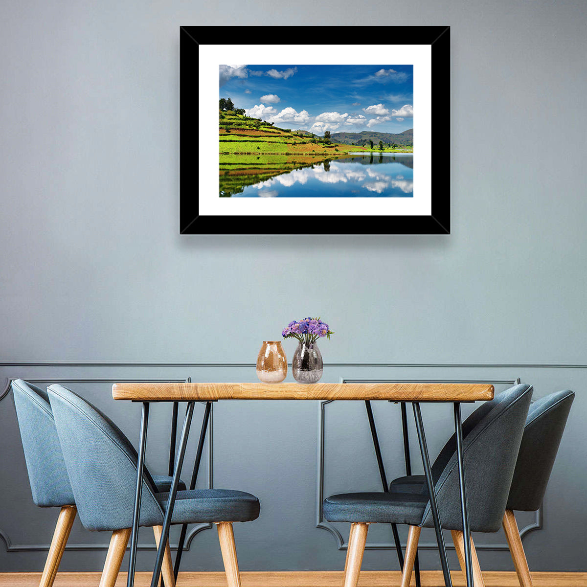 Bunyonyi Lake Reflection Wall Art