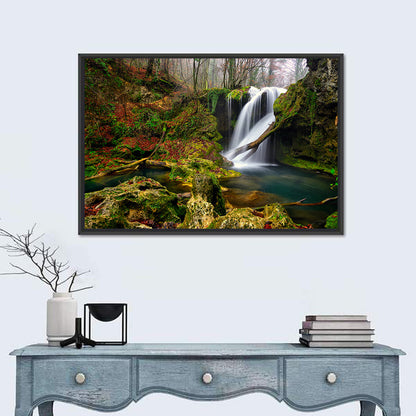 Cheile Nerei Park Waterfall Wall Art
