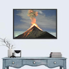 Fuego Night Eruption Wall Art