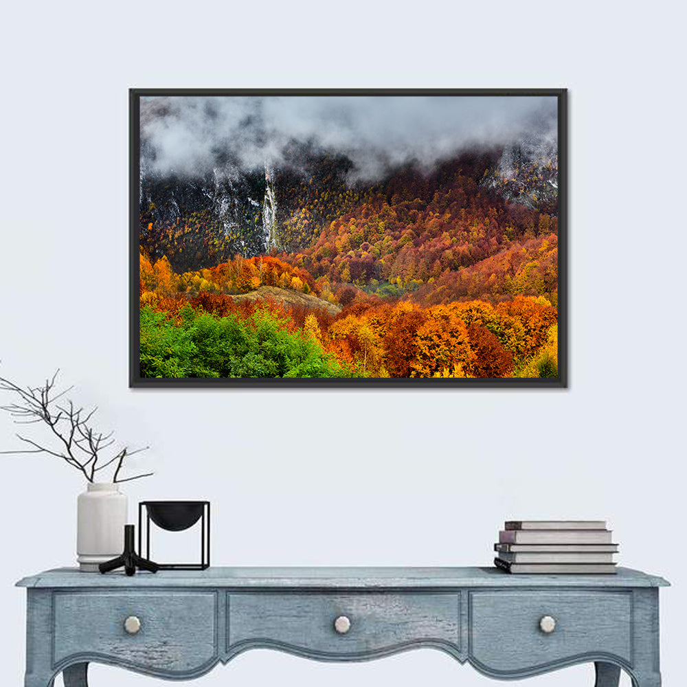 Misty Carpathian Autumn Wall Art