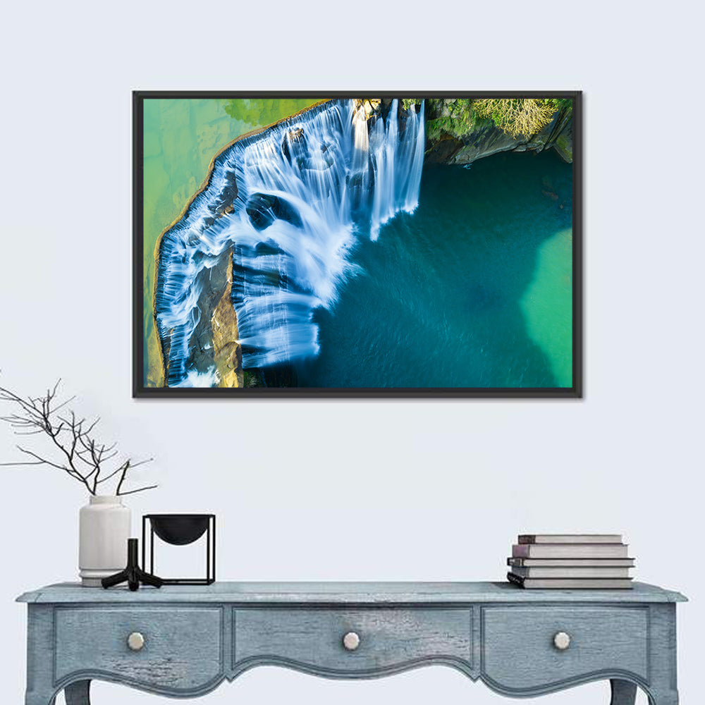 Shifen Waterfall Aerial Wall Art