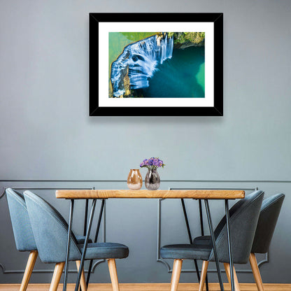 Shifen Waterfall Aerial Wall Art