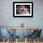 Truckee River Sunlit Rocks Wall Art