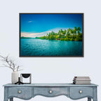 Tropical River in India Wall Art