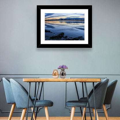 Sparks Marina Twilight Reflection Wall Art
