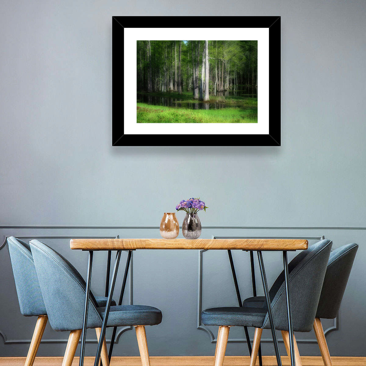 Lush Cypress Swamp Wall Art