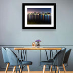 Oakland Skyline Over Lake Merritt Wall Art