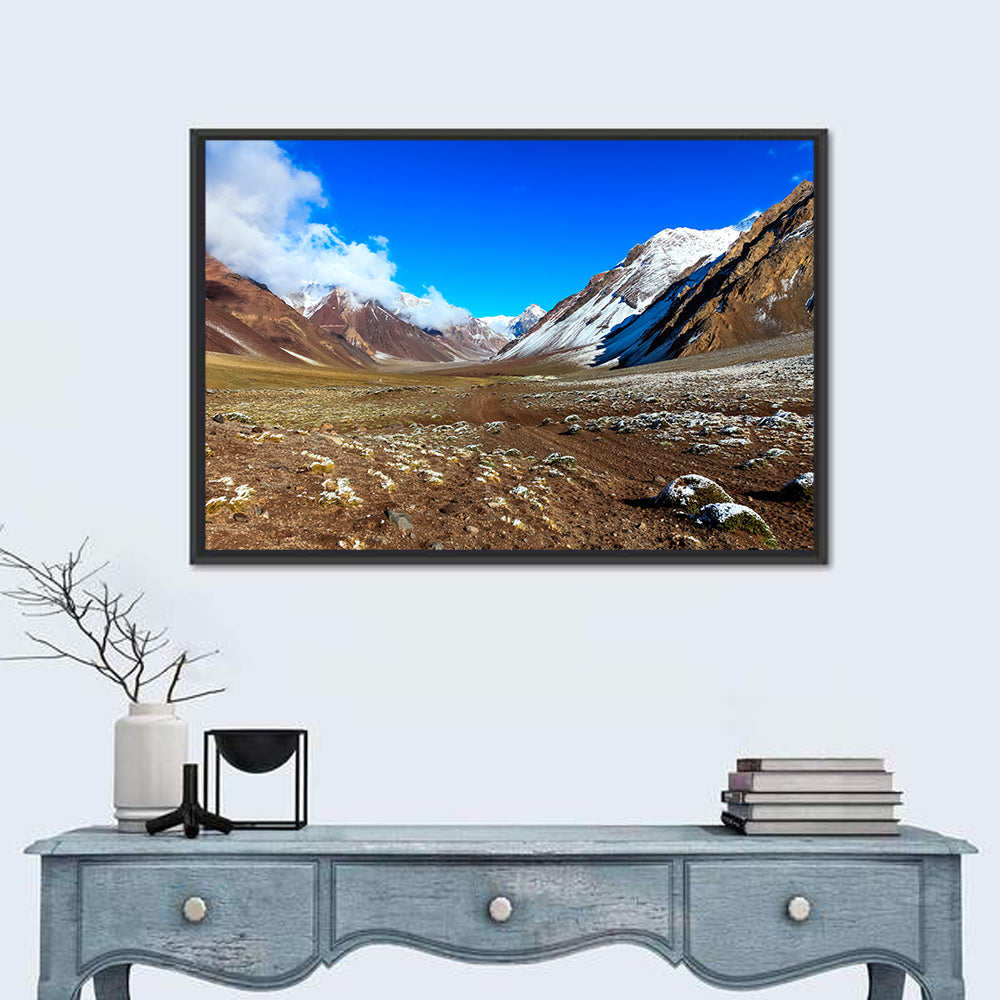 Mount Aconcagua Valley View Wall Art