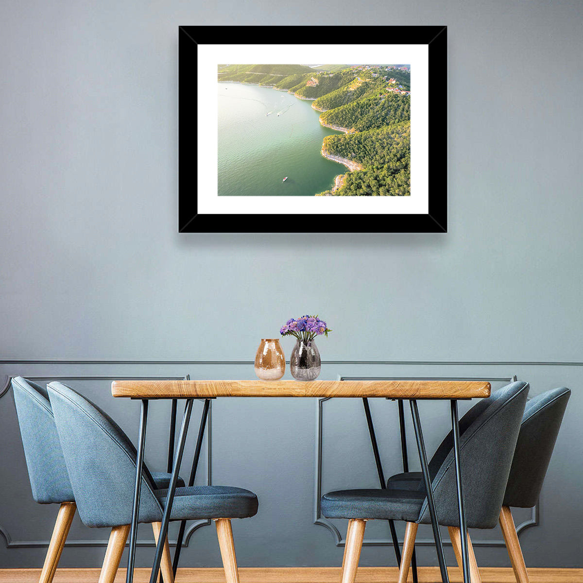 Lake Travis Aerial View Wall Art