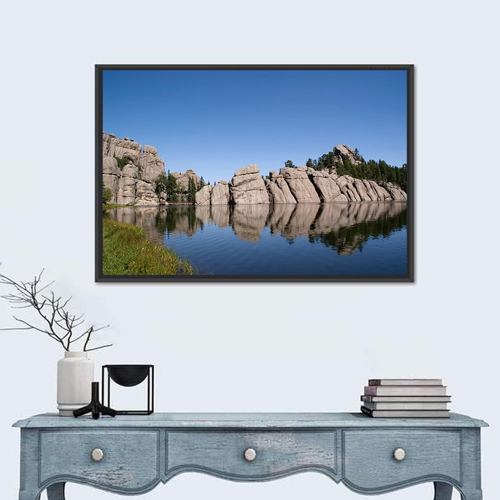 Sylvan Lake Reflection Wall Art