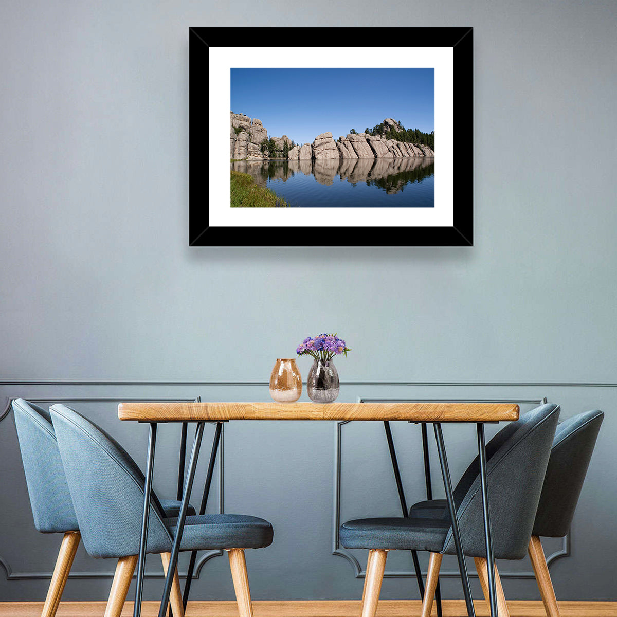 Sylvan Lake Reflection Wall Art