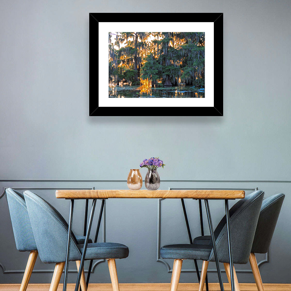 Lake Martin Cypress Reflection Wall Art