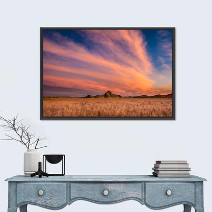 Toadstool State Park Sunset Wall Art