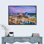 Huntsville Twilight at Big Spring Park Wall Art