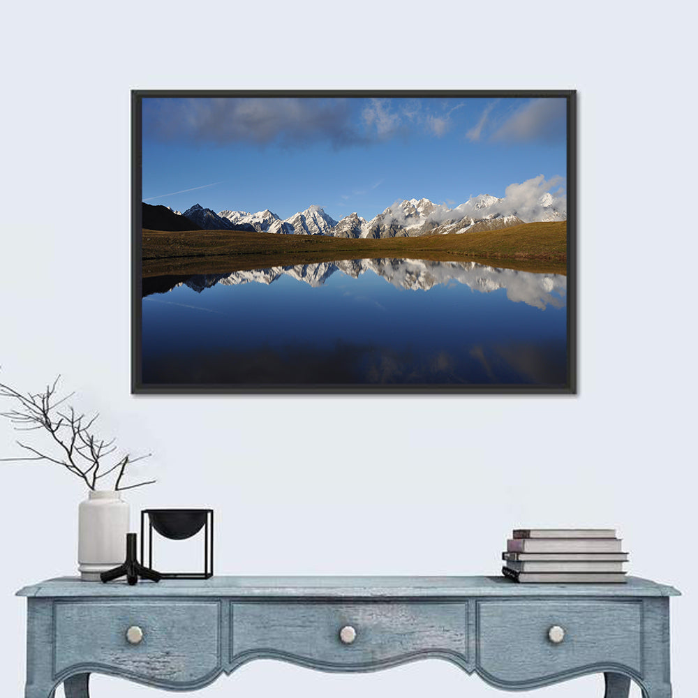 Svaneti Lake Reflection Wall Art