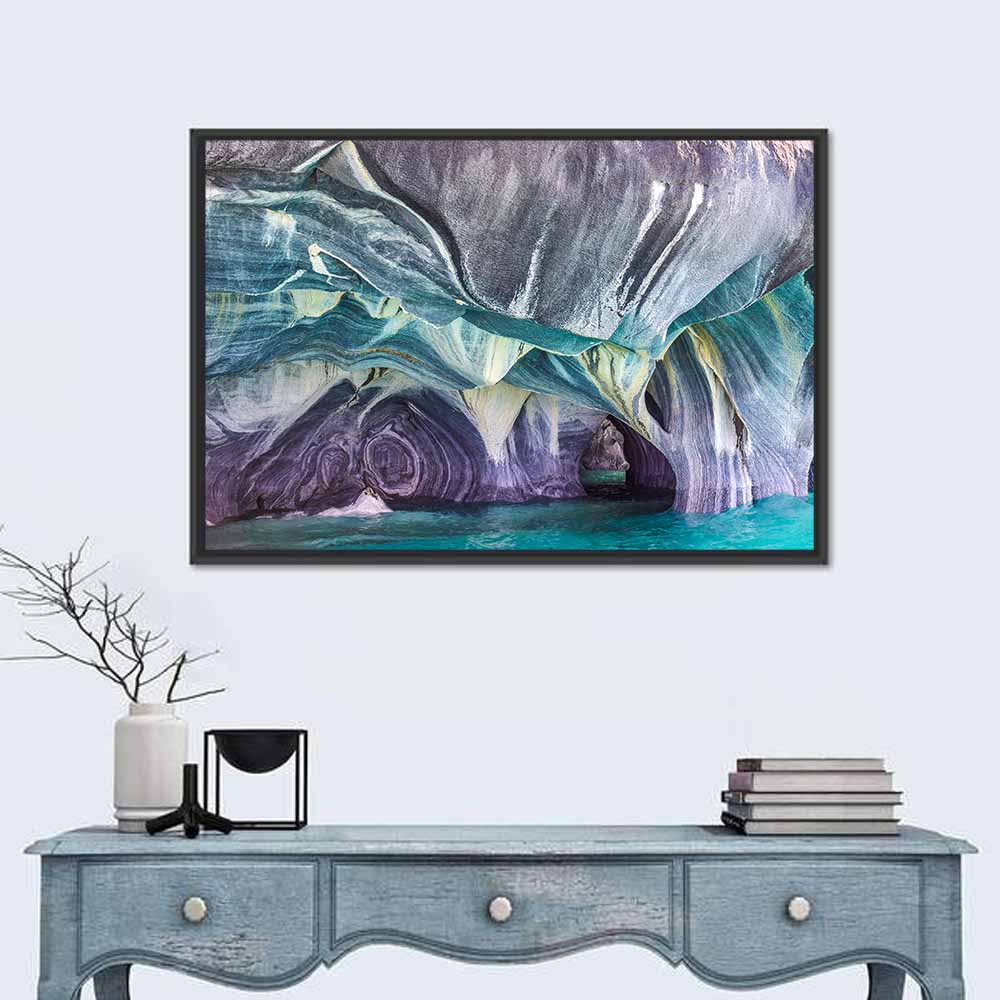 Marble Caves of Lake General Carrera Wall Art