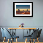Monument Valley Golden Horizon Wall Art