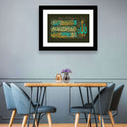 Ayat Al-kursi Calligraphy from Sura Al Bakara Wall Art