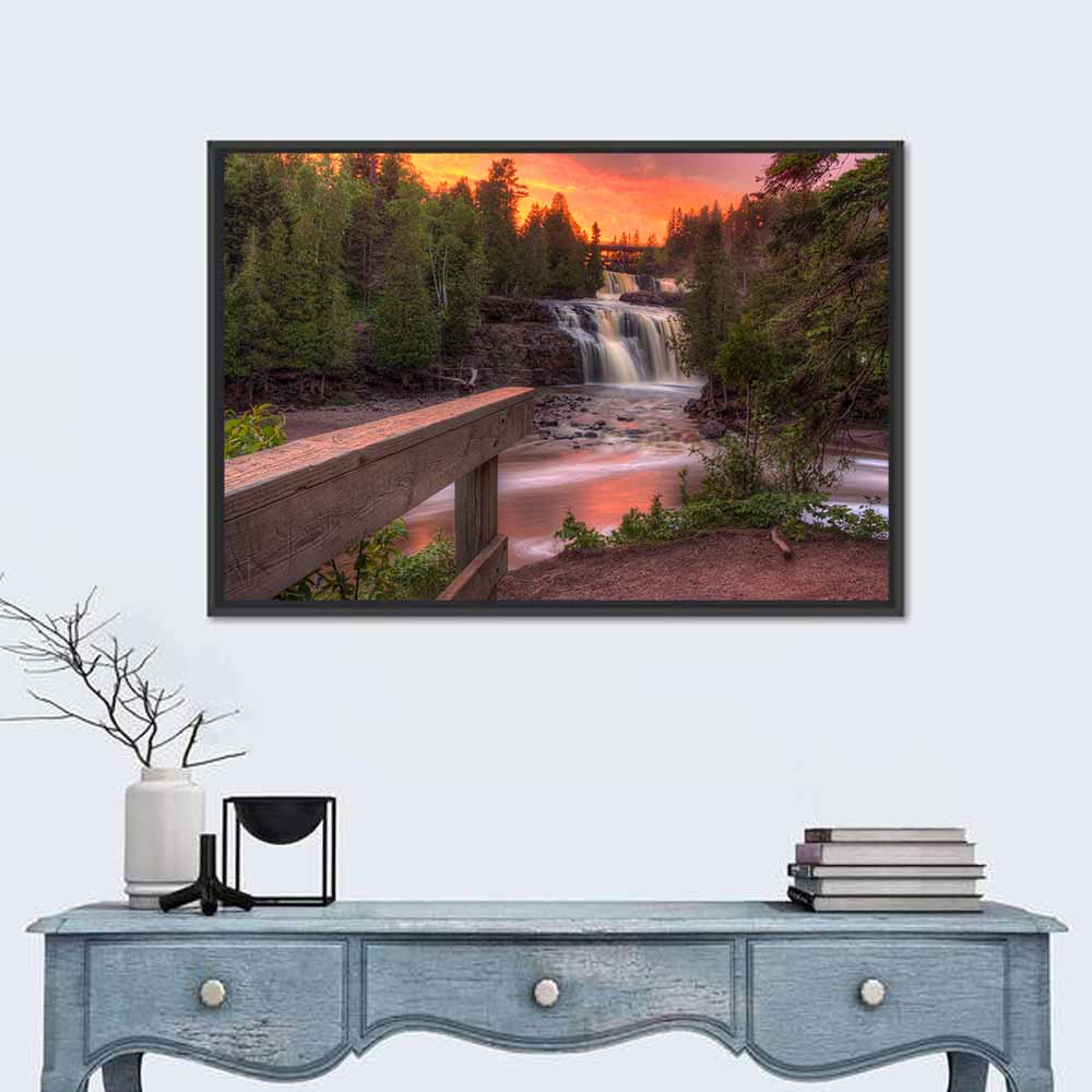Gooseberry Falls Waterfall Wall Art