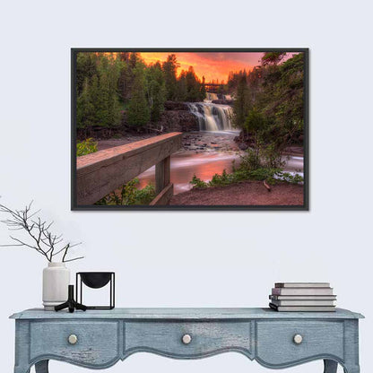 Gooseberry Falls Waterfall Wall Art