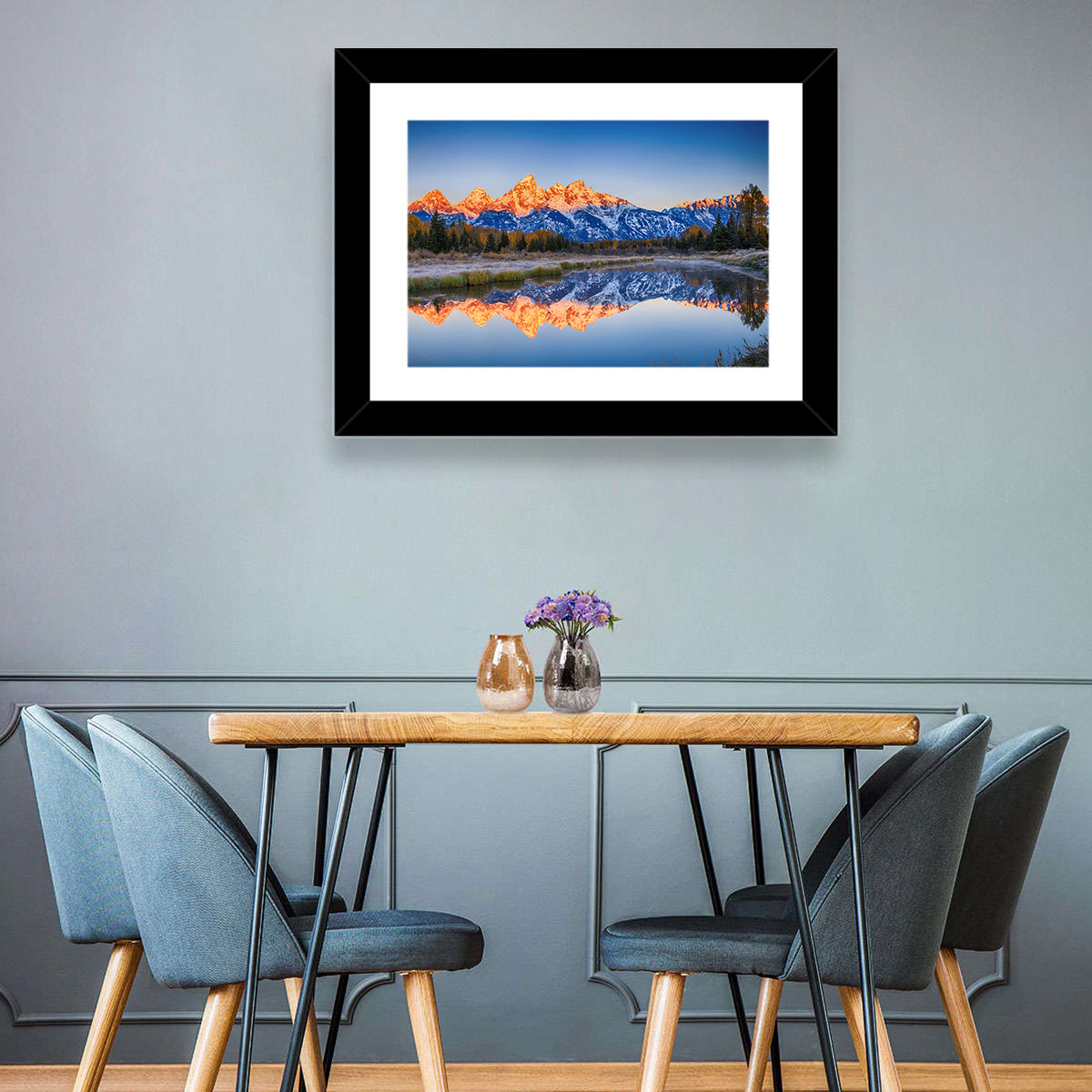 Schwabacher Landing, Grand Teton Sunrise Wall Art