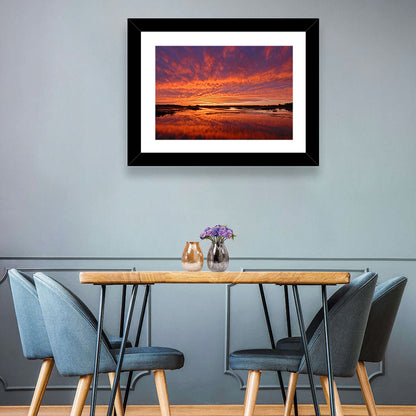 Louisiana Wetland Sunset Wall Art