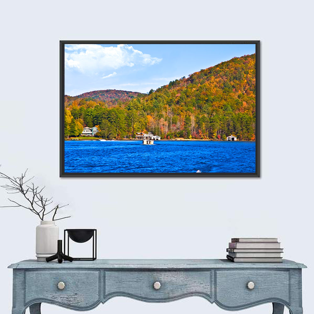 Lake Burton Autumn View Wall Art