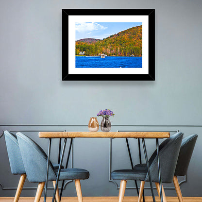 Lake Burton Autumn View Wall Art
