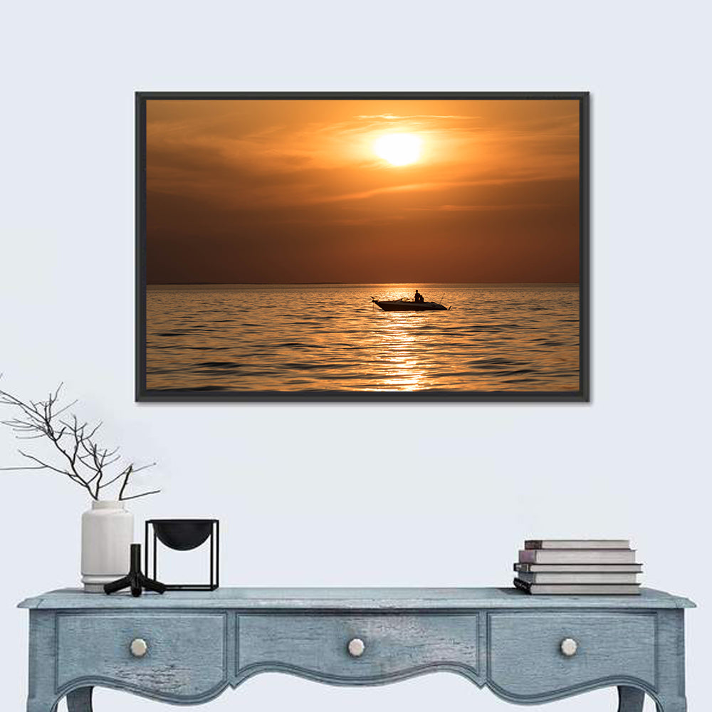 Mille Lacs Lake Sunset Wall Art