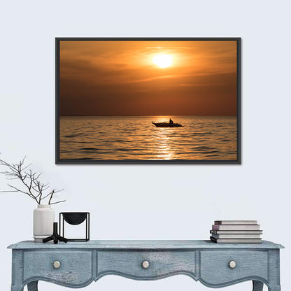 Mille Lacs Lake Sunset Wall Art