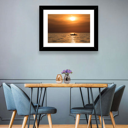 Mille Lacs Lake Sunset Wall Art