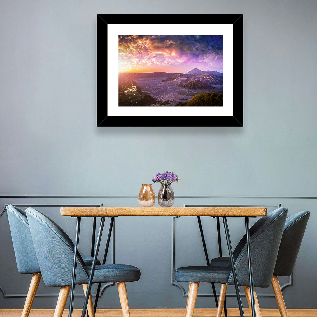 Mount Bromo Sunset View Wall Art