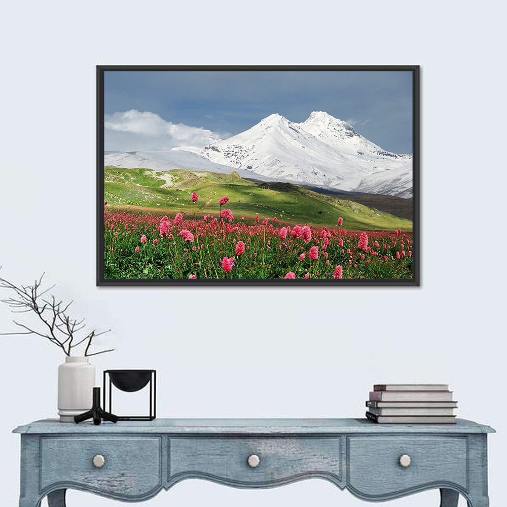 Caucasus Spring Wildflower Meadow Wall Art