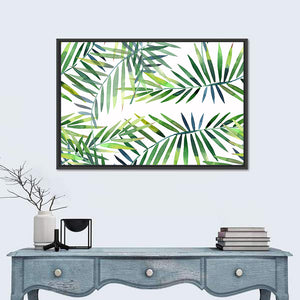 Herbal Leaves Pattern Wall Art