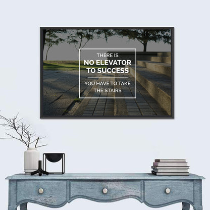 Elevator to Success Wall Art