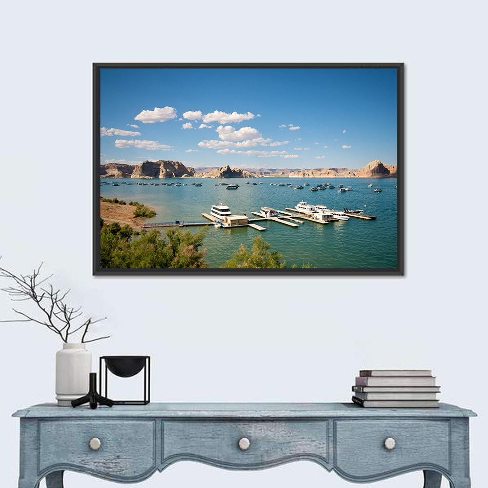 Lake Powell Marina, Page Arizona Wall Art