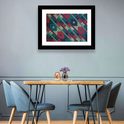 Handwoven Geometric Textile Wall Art
