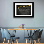 Strive for Progress Not Perfection Wall Art