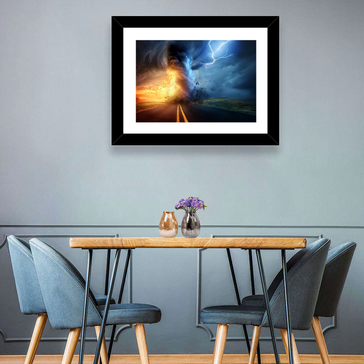 Road to a Twisting Tornado Wall Art