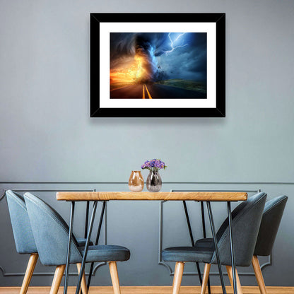 Road to a Twisting Tornado Wall Art