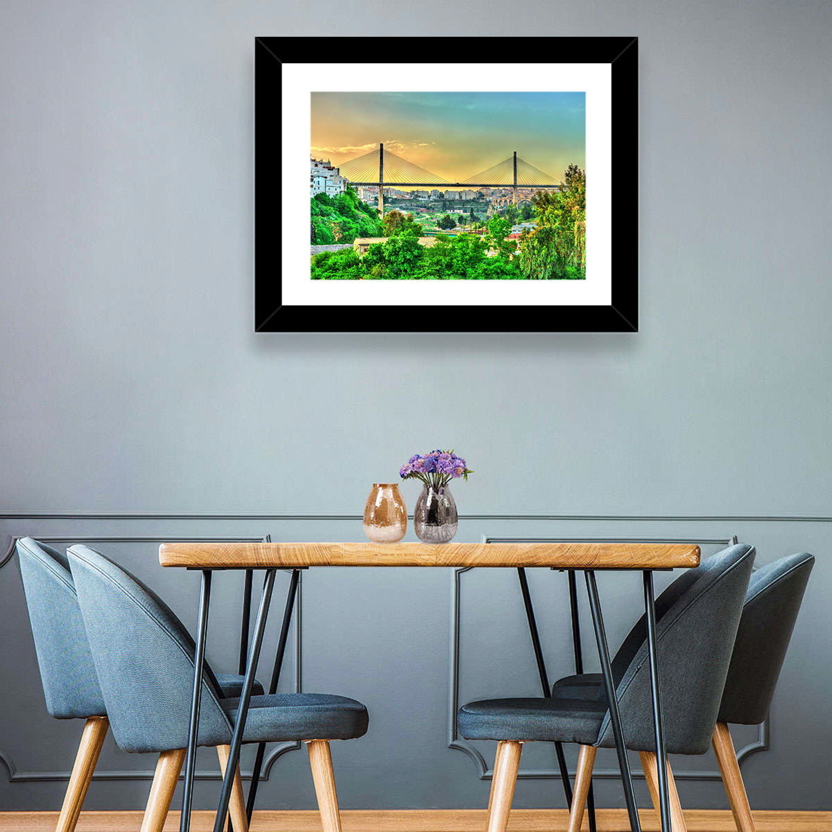 Salah Bey Viaduct at Golden Hour Wall Art