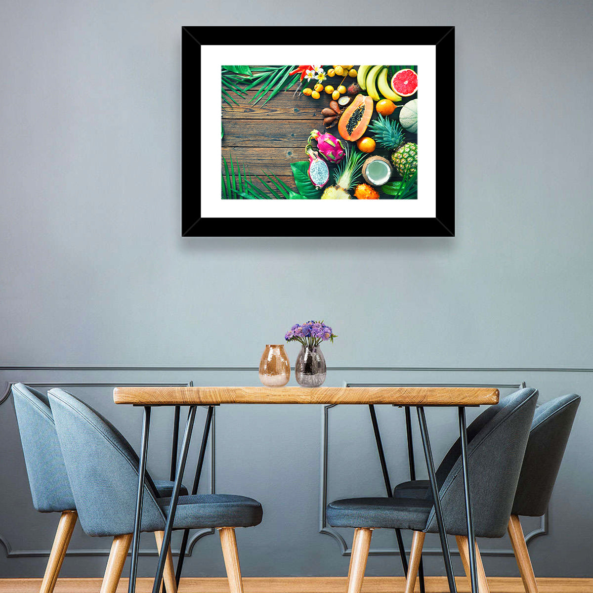 Tropical Fruit Still Life Wall Art