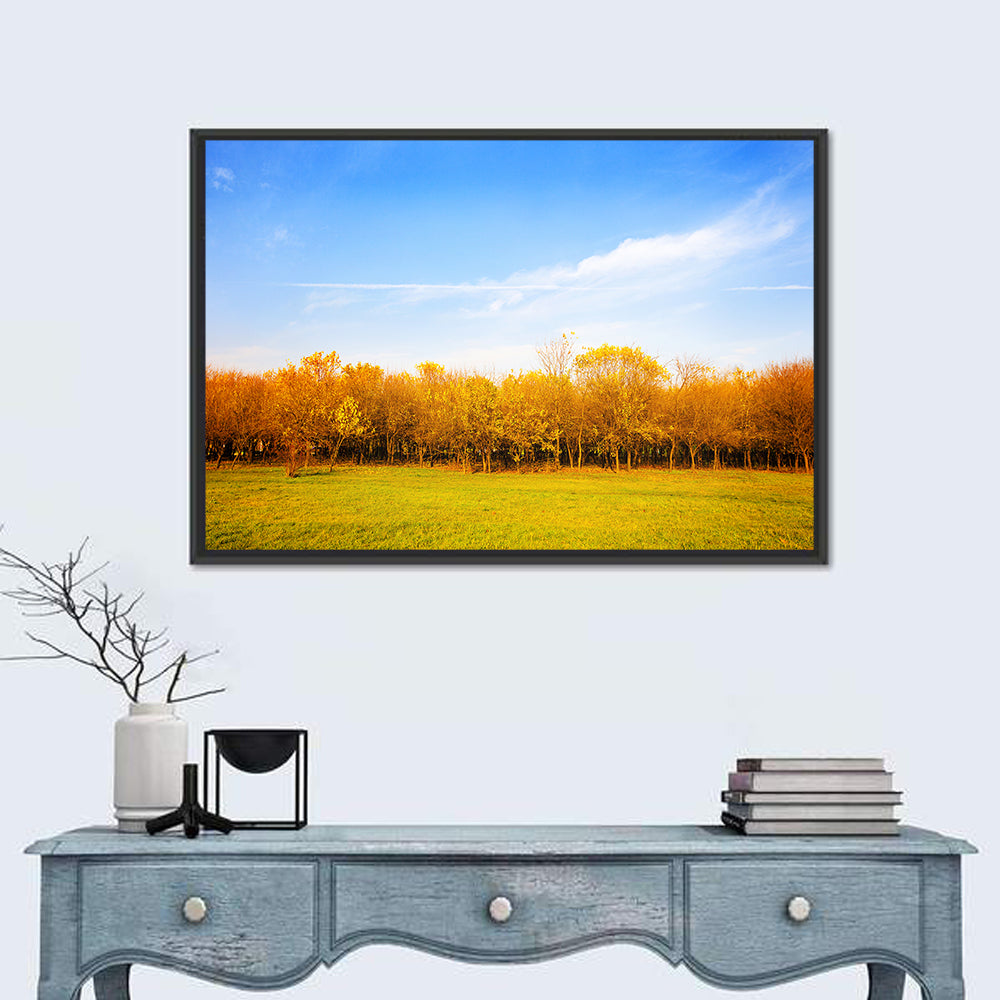 Autumn Forest Meadow Wall Art