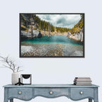 Sunken Forest at Kaindy Lake Wall Art