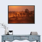 Kakerdaja Bog at Sunrise Wall Art