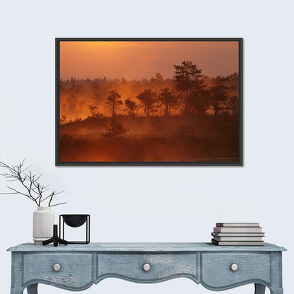 Kakerdaja Bog at Sunrise Wall Art