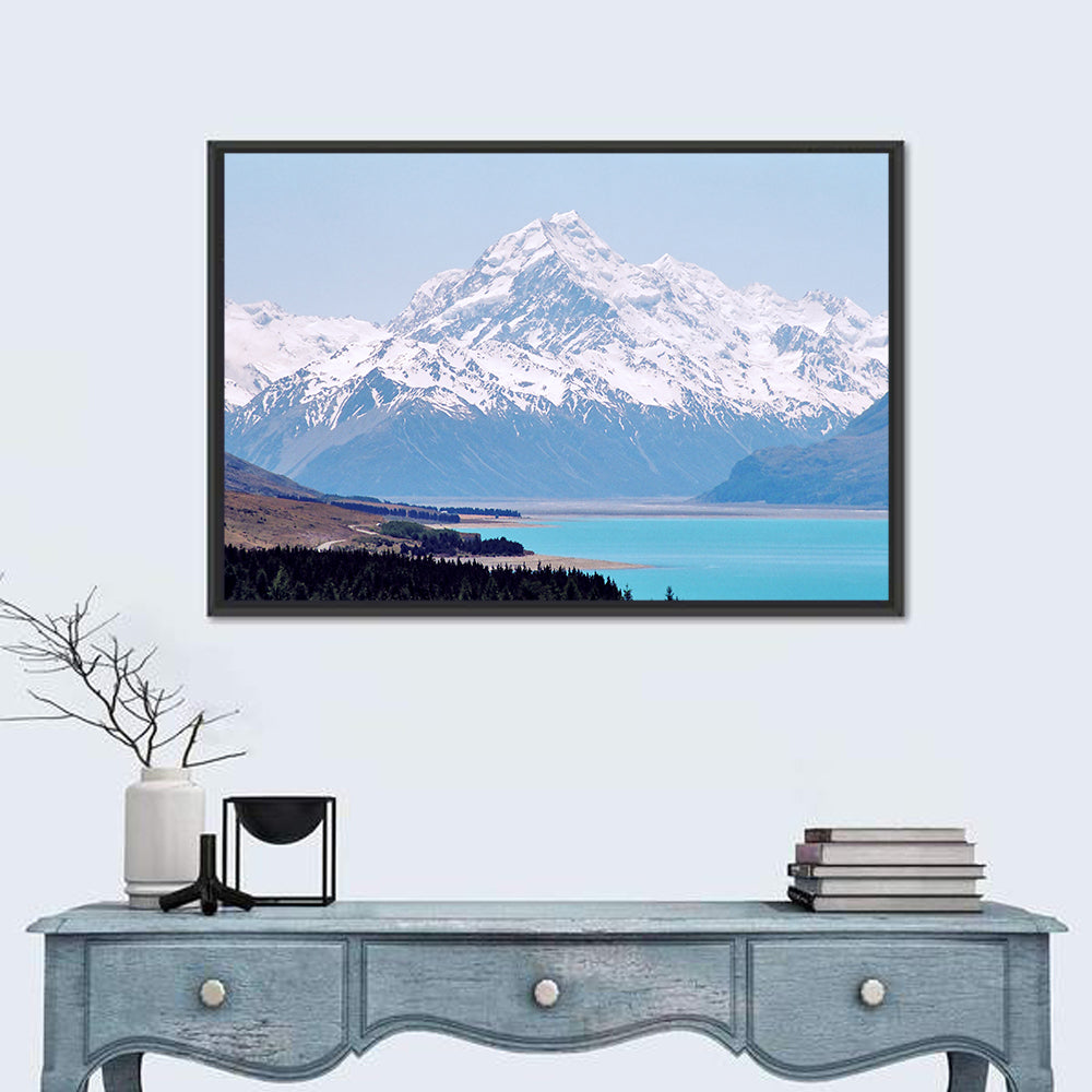 Lake Pukaki and Aoraki Mount Cook Wall Art