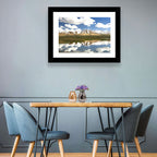 Song Kul Lake Reflection Wall Art