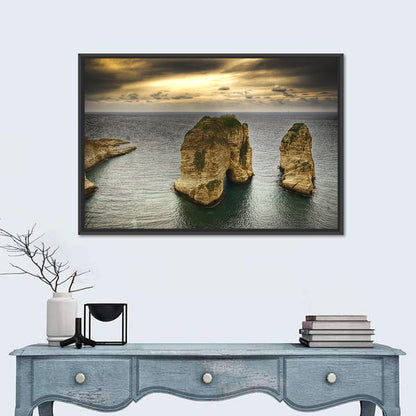Pigeon Rocks, Raouché Wall Art