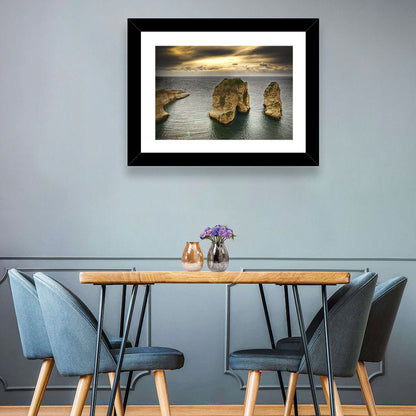 Pigeon Rocks, Raouché Wall Art